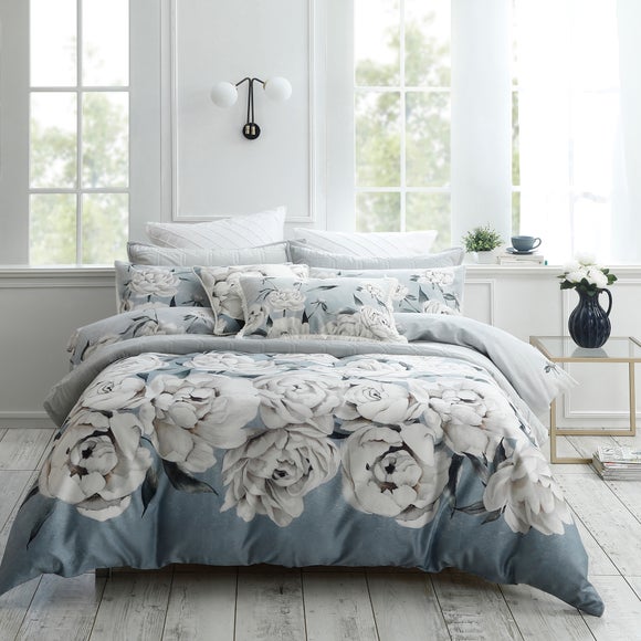 dunelm duvet sets duck egg