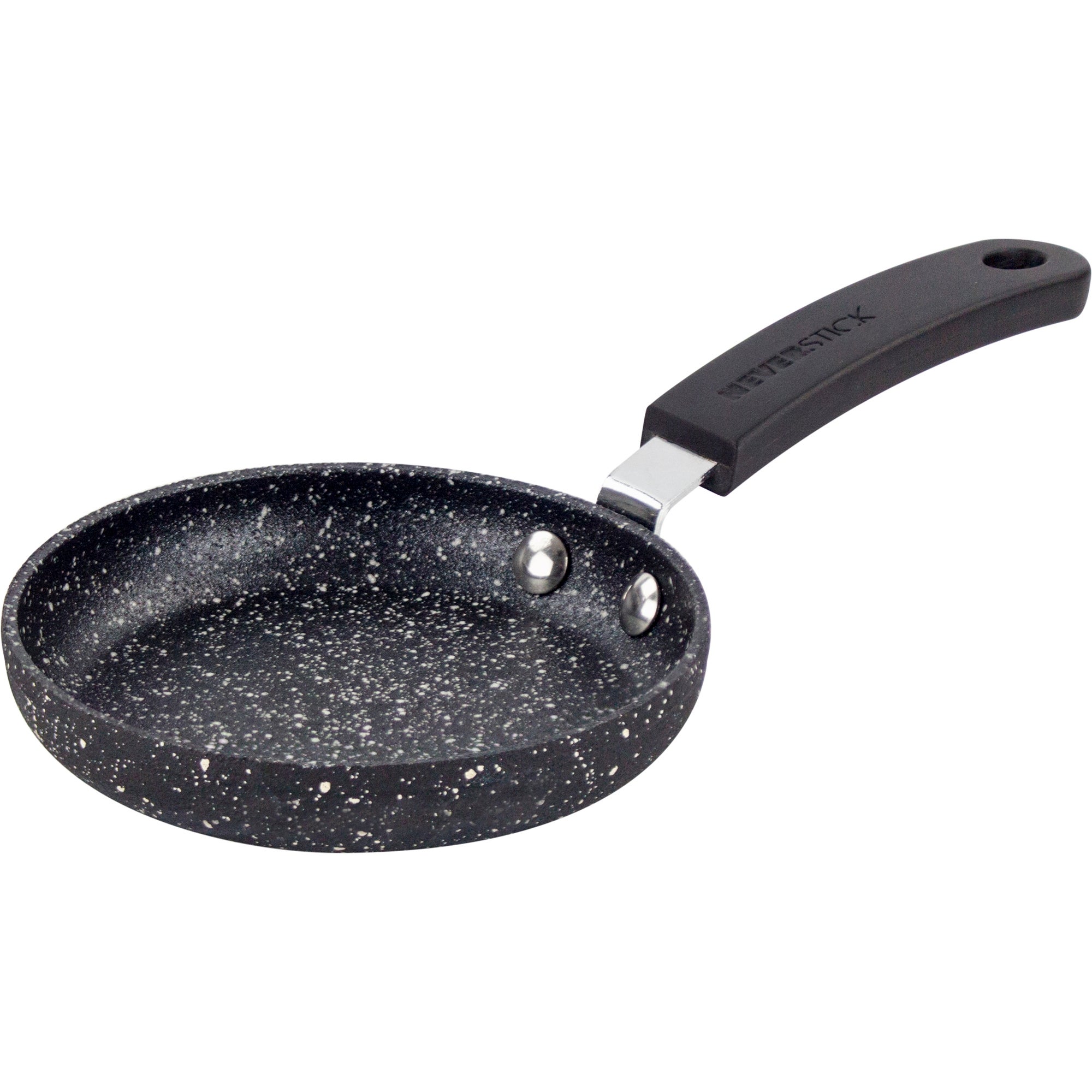 Egg Mini Frying Pan, Black 12cm Mini Household Egg Pan