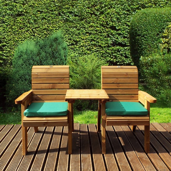 outdoor wood garden stools