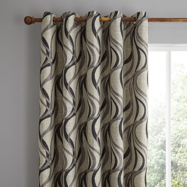 Mirage Charcoal Eyelet Curtains Dunelm, Matching Rug Curtains And Cushions