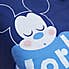 Disney Mickey Mouse 100% Cotton 4 Tog Cot Bed / Toddler Quilt Dark Blue undefined