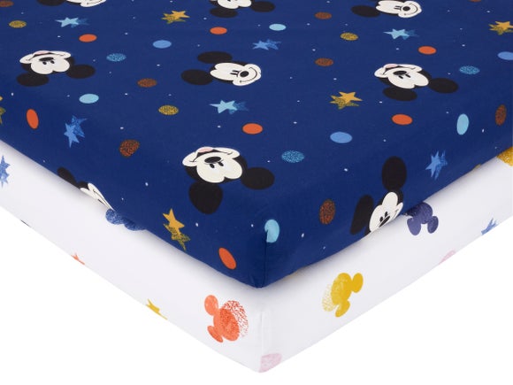 cotton mickey mouse sheets