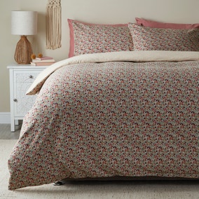 Allegra Brushed Cotton Duvet Cover and Pillowcase Set