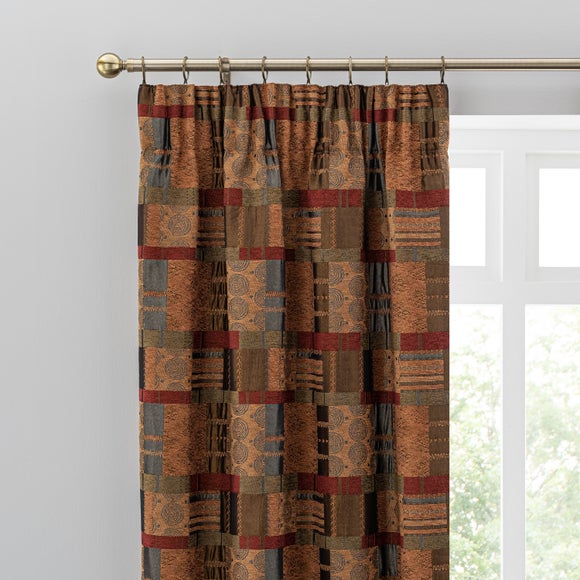 Click to view product details and reviews for Prague Chenille Pencil Pleat Curtains.