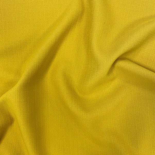 Capri Mustard Recycled Polyester Fabric image 1 of 3
