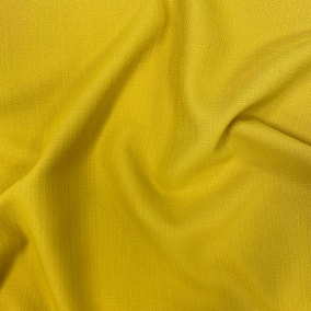 Capri Mustard Recycled Polyester Fabric