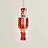 Red and Gold Nutcracker Hanging Decoration Red