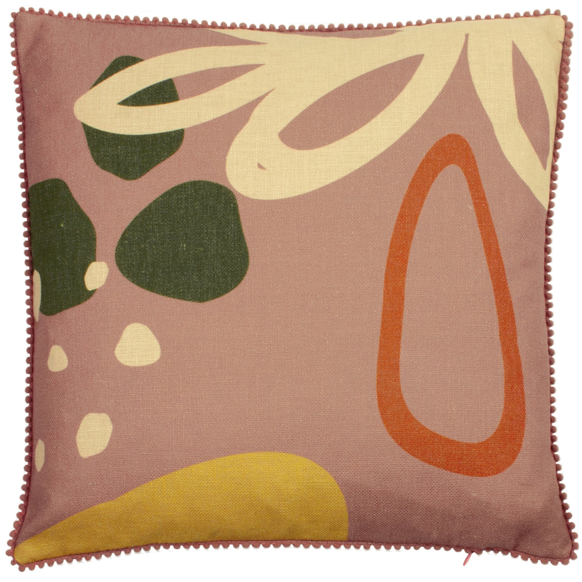 Blume Cushion Blushgreenyellow