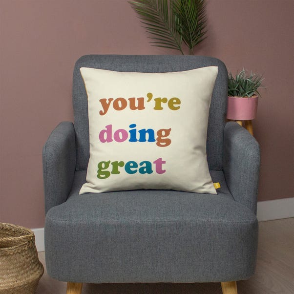 You're Doing Great Cushion  image 1 of 5