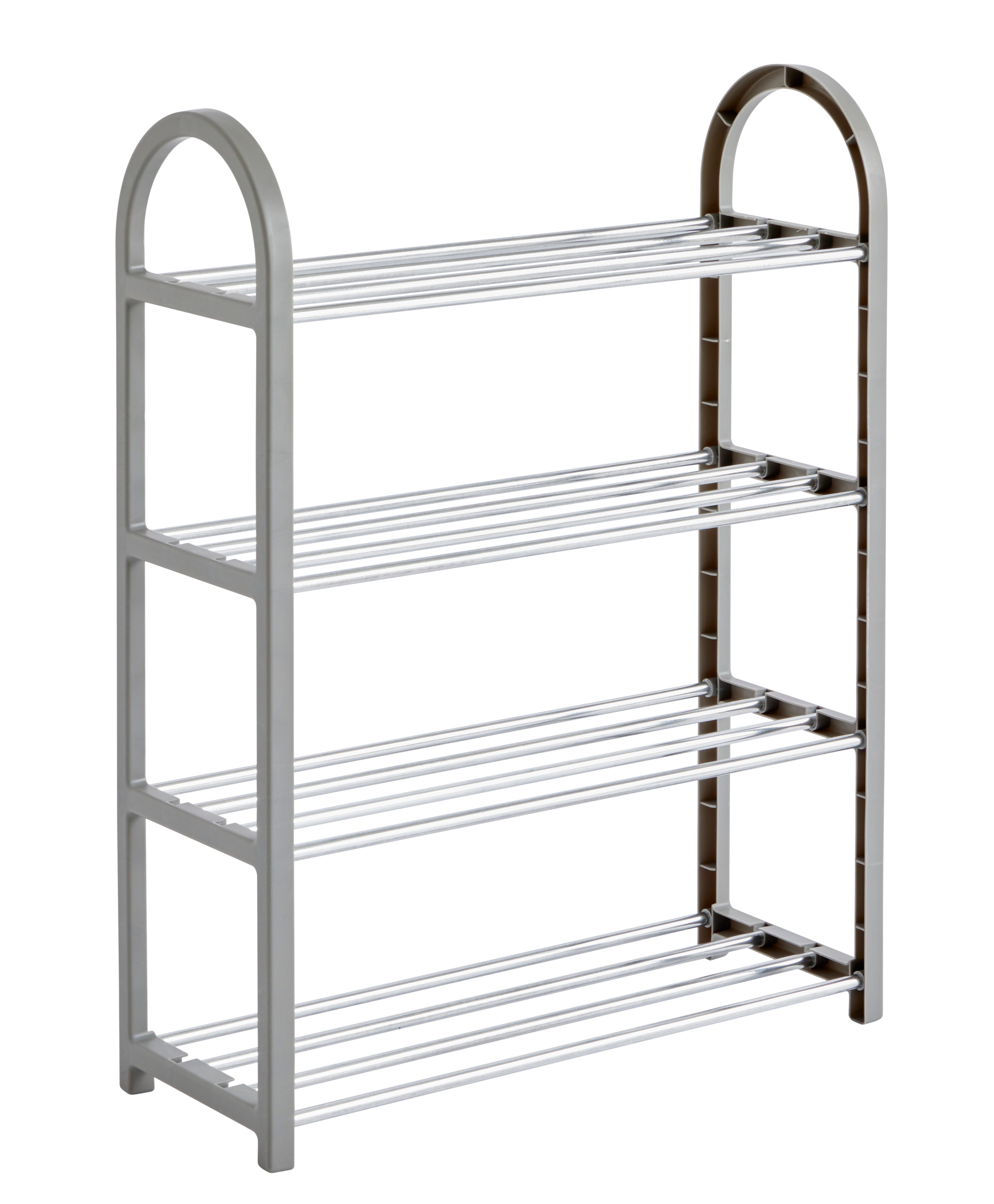 4 Tier Shoe Rack | Dunelm