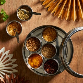 Masala Dabba with Spices