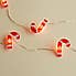 Candy Cane String Lights Warm White