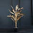 Artificial Gold Palm Tree 120cm Gold