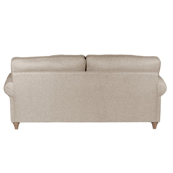 Rosa Fabric 3 Seater Sofa Dunelm