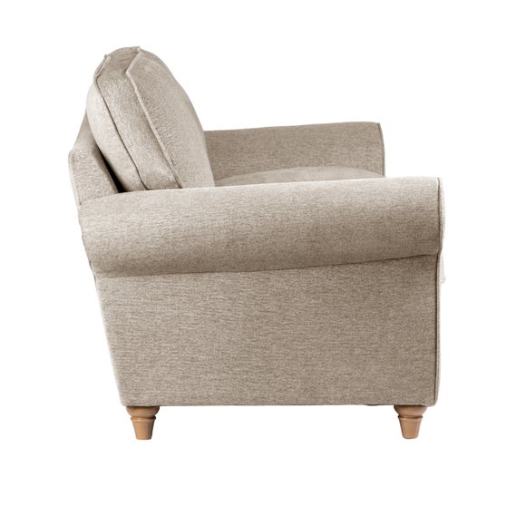 Rosa Fabric 3 Seater Sofa Dunelm