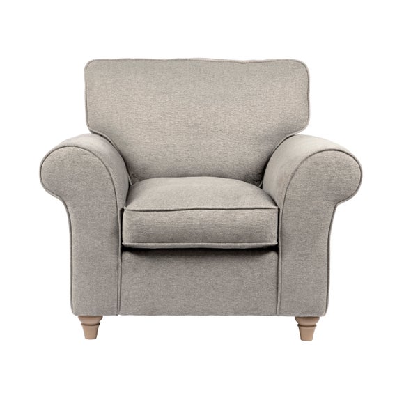 Rosa Fabric Armchair Dunelm