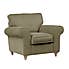 Rosa Fabric Armchair Olive (Green)