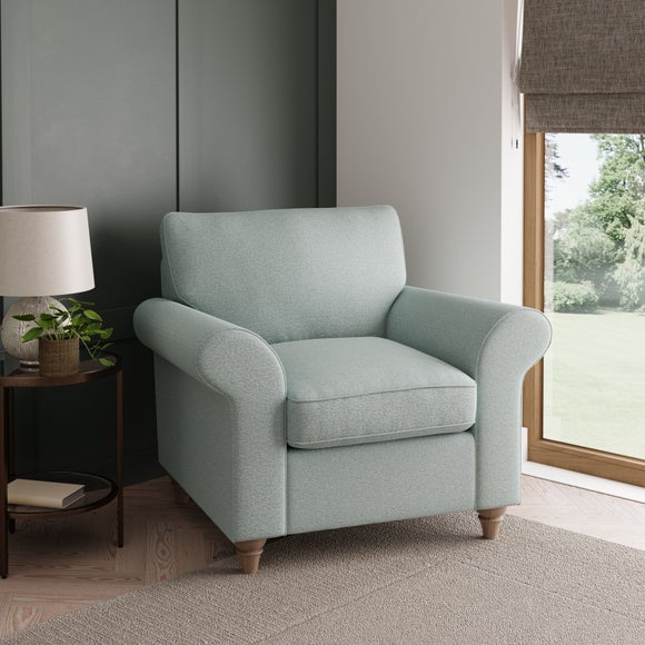 Rosa Fabric Armchair Dunelm