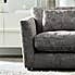 Esther Chenille Snuggle Chair Charcoal