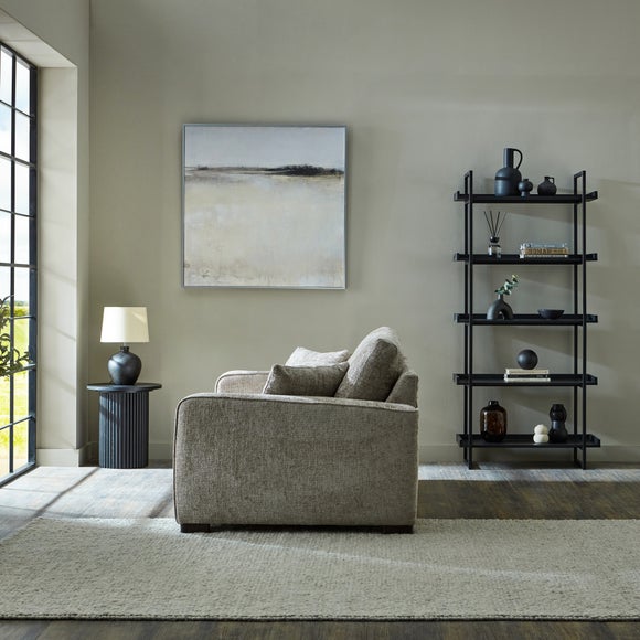 Carson Deep Sit Chunky Chenille 3 Seater Sofa