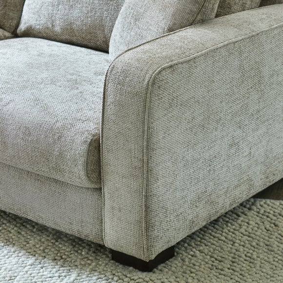 Carson Deep Sit Chunky Chenille 3 Seater Sofa