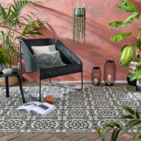 Casablanca Monochrome Indoor Outdoor Rug  undefined