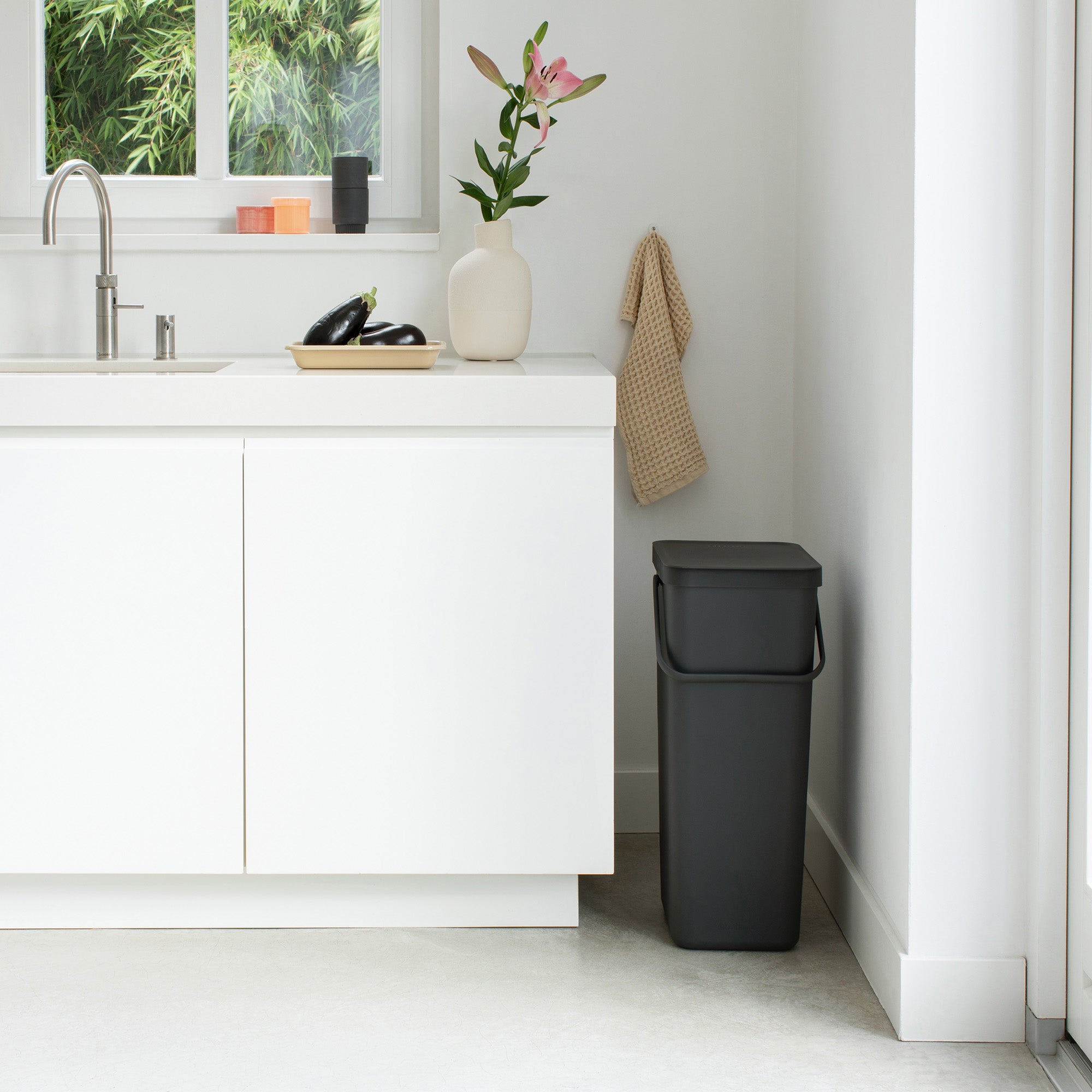Brabantia Sort & Go Recycling Bins  Recycling bins kitchen, Recycle trash, Recycling  bins