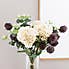 Florals Forever Hydrangea and Thistle Bouquet MultiColoured