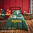 Harry Potter Slytherin House Reversible Duvet Cover and Pillowcase Set  undefined
