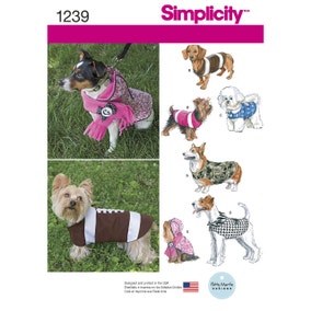 Dog Coats In Three Sizes Sewing Pattern