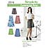 Learn To Sew Womens Skirts Sewing Pattern Off-White