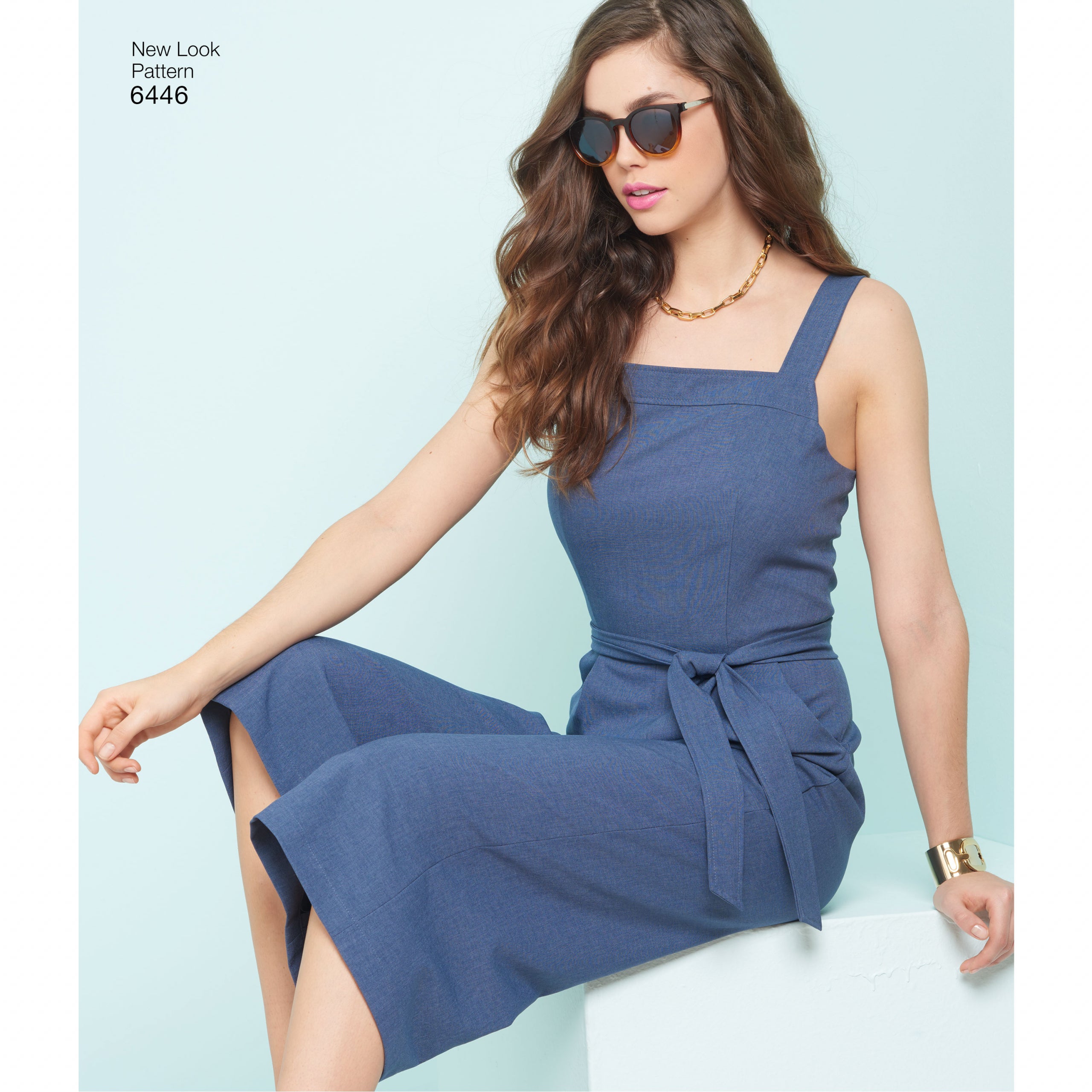 6446 Womens Jumpsuit And Dress Sewing Pattern | Dunelm