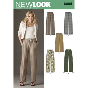 New Look 6005 Womens Trousers Sewing Pattern