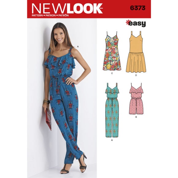 New Look 6301 Mock Wrap Dress – Pattern Review & Makes