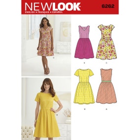 6262 Dress Misses Sewing Pattern