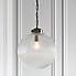 Vogue Glass College Pendant Fitting Antique Brass