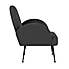 Kit Boucle Accent Chair  Charcoal
