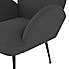 Kit Boucle Accent Chair  Charcoal