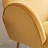 Kit Velvet Accent Chair Old Gold