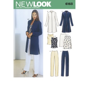 New Look 6163 Womens Separates Sewing Pattern