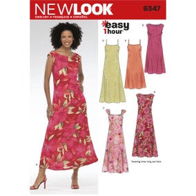 6347 New Look Dress Sewing Pattern
