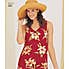 6866 New Look Dress  Sewing Pattern Off-White