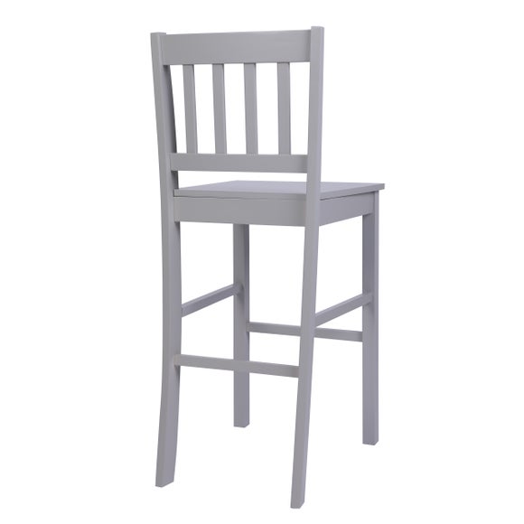 dunelm selena grey bar stool