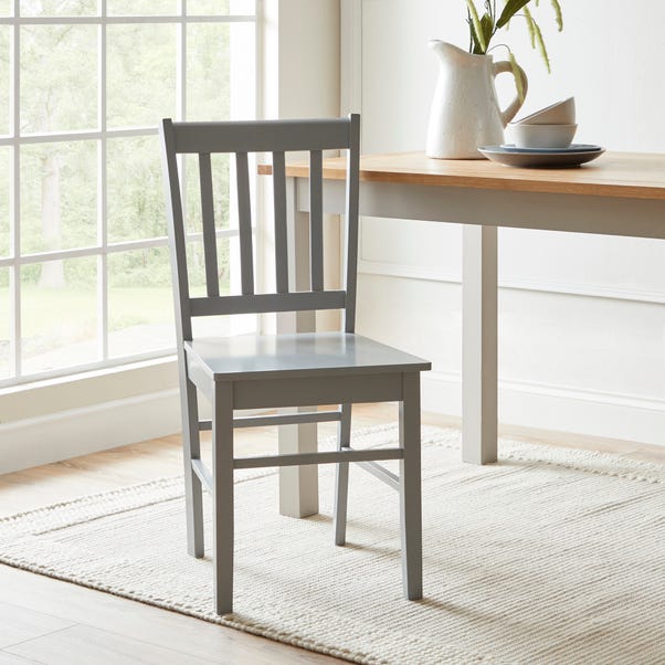 Bromley Set of 2 Dining Chairs, Grey image 1 of 9