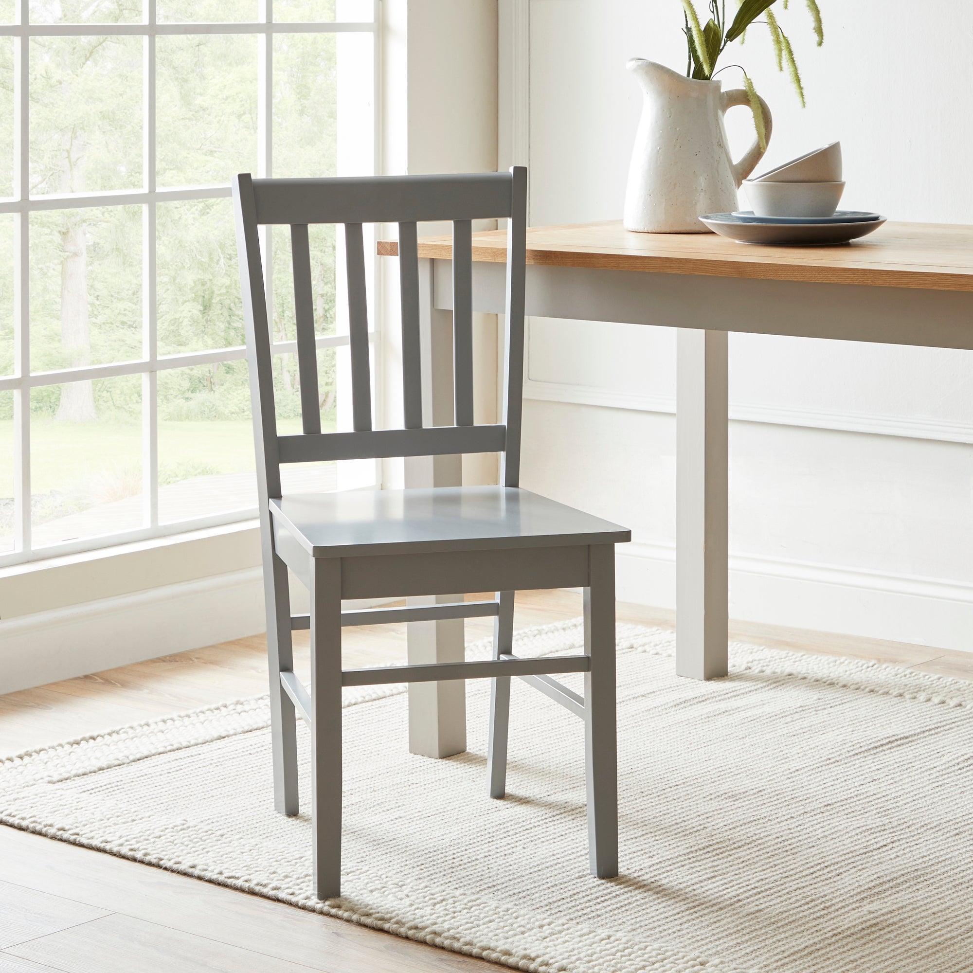 Bromley Set Of 2 Dining Chairs Grey Grey