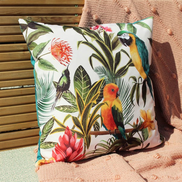 Parrots Multicoloured Outdoor Cushion Dunelm Parrots Multicoloured Outdoor Cushion Dunelm