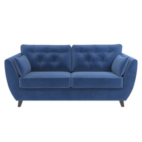 Dalston Soft Velvet 3 Seater Sofa