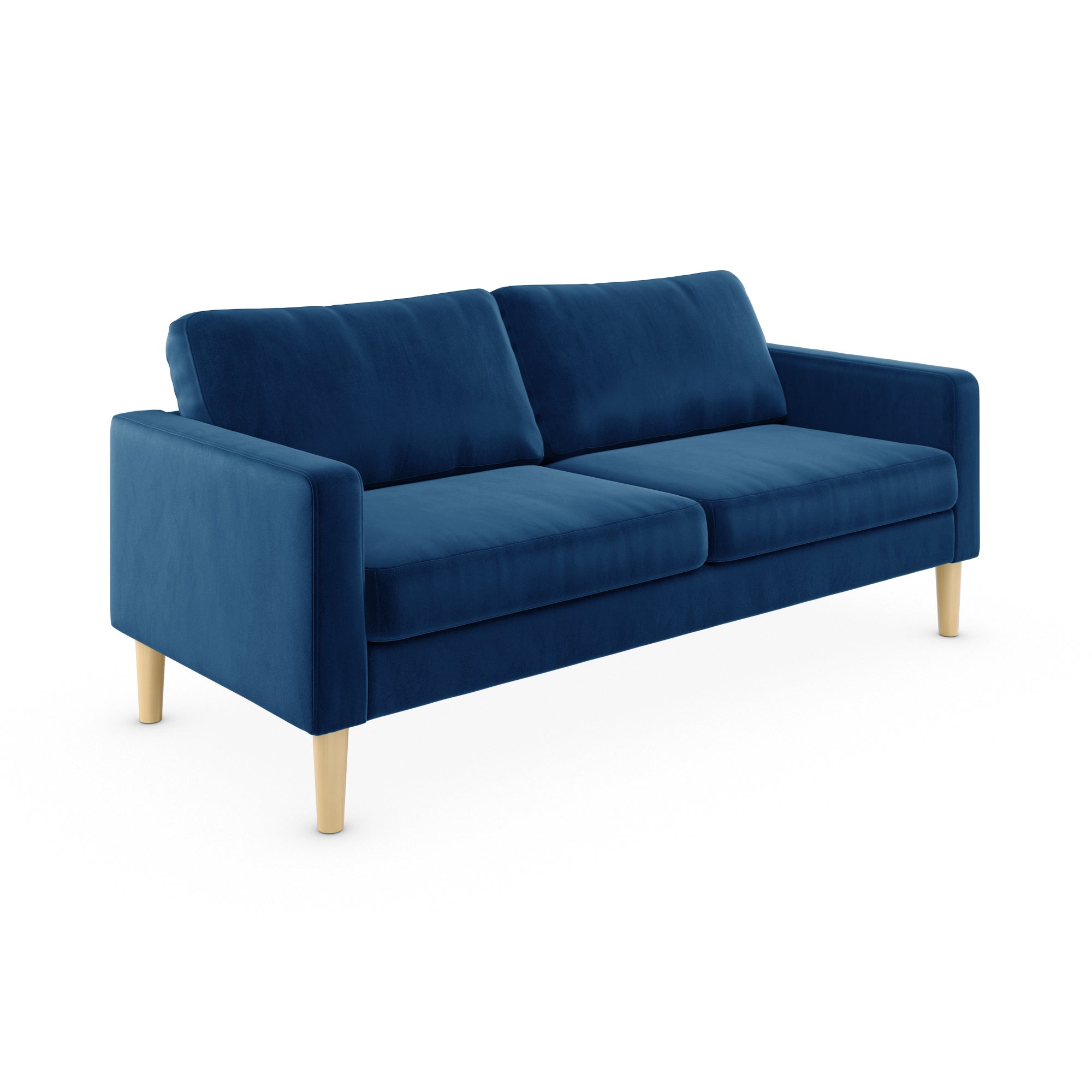 Jacob Velvet 3 Seater Sofa | Dunelm