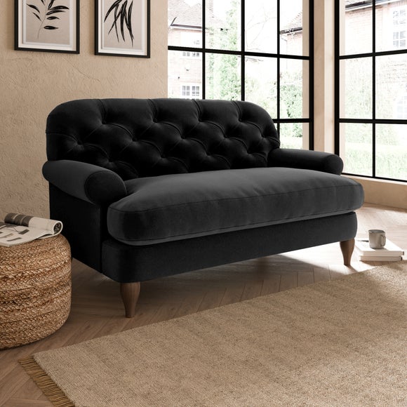 Canterbury Snuggle Chair Black