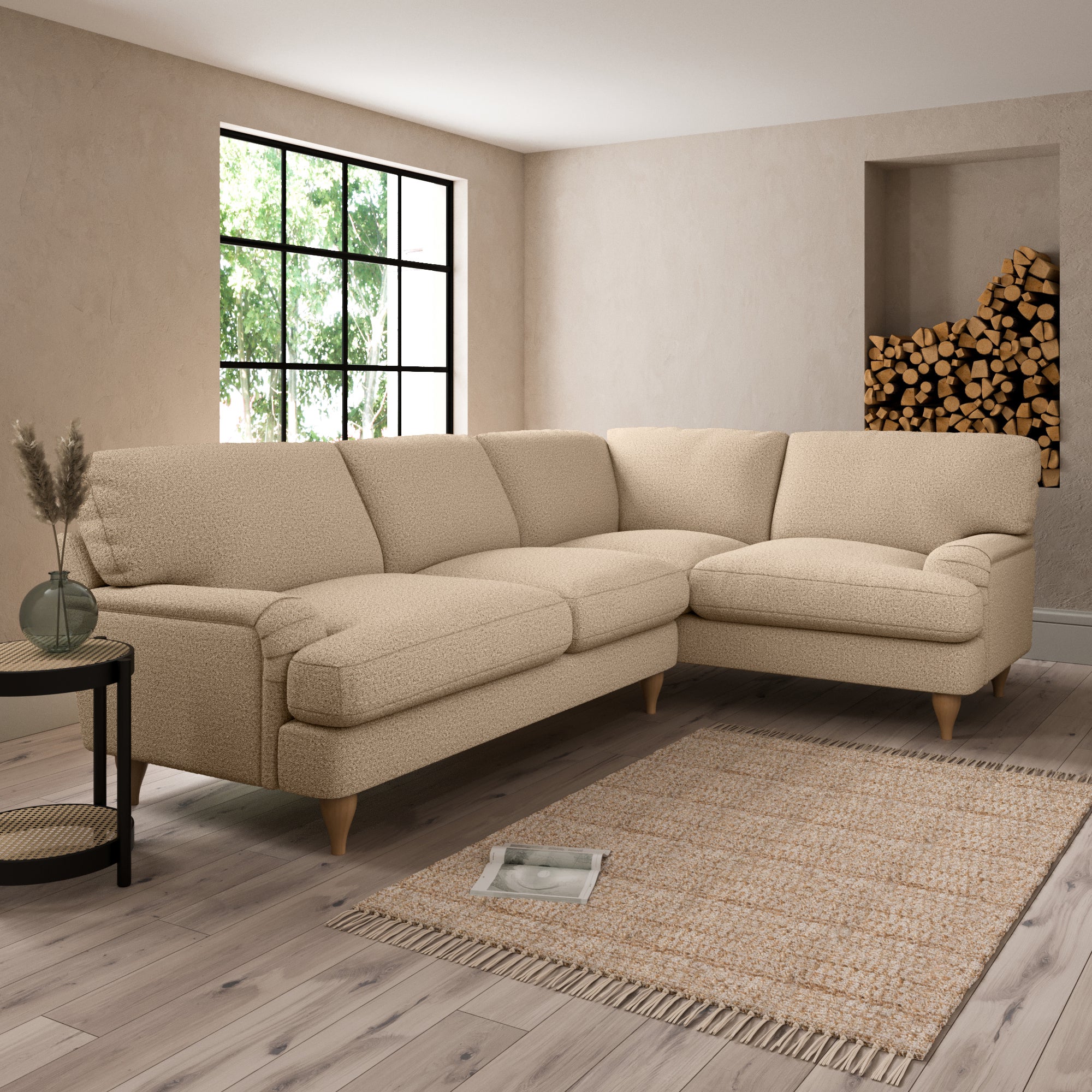 Darwin Corner Sofa Beige